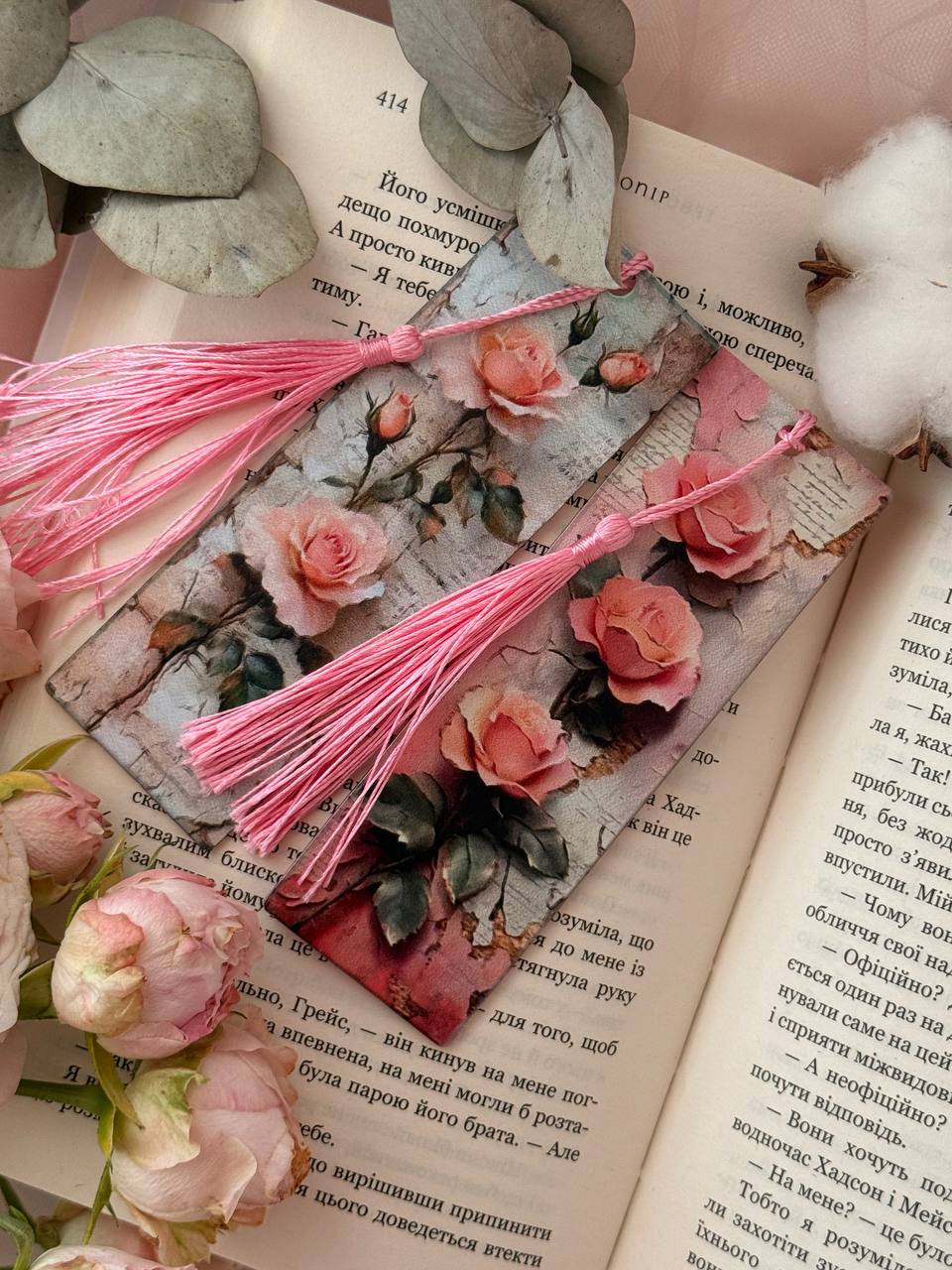 Закладинка»Троянда»