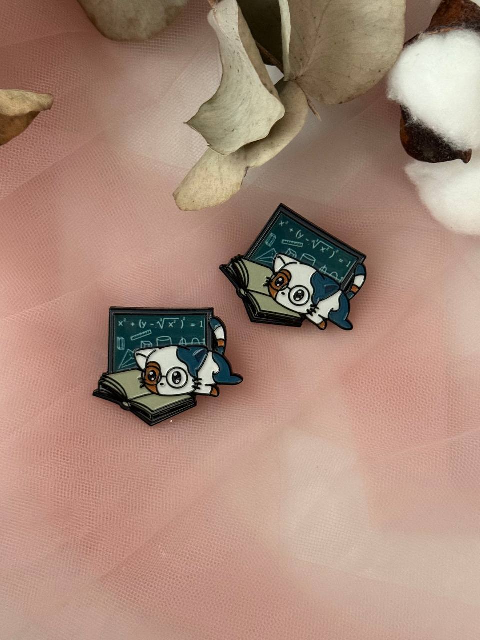Купити - Пін «Кіт математик»