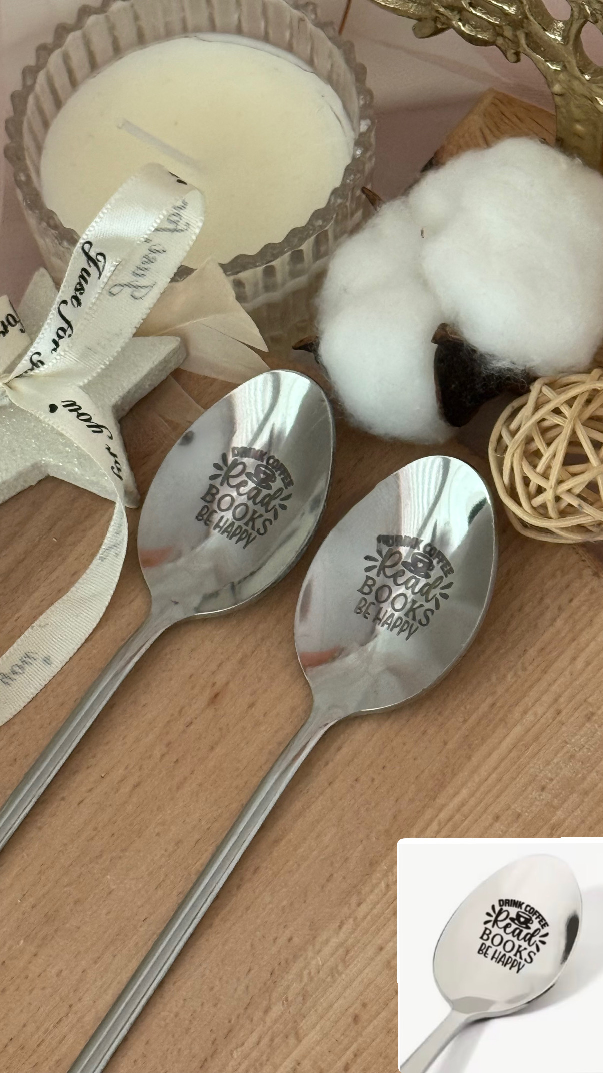 Ложка з надписом