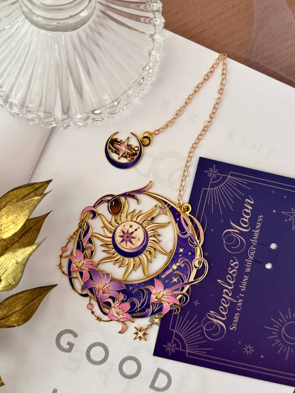 Закладка металічна «Місяць»