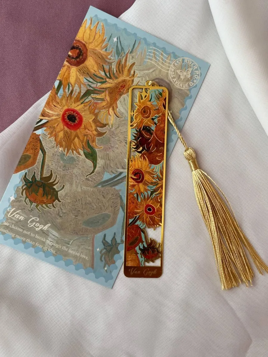 Купить Закладка с подсолнечниками